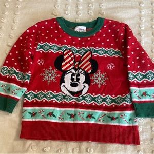 Minnie Mouse Christmas Sweater